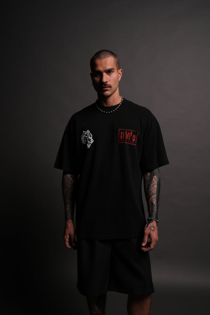 NWO "Premium" Oversized Tee in Black