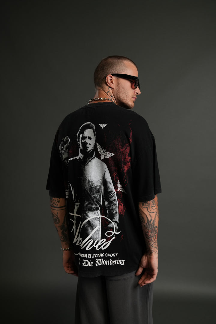 (1 Of 500) In the Night "Premium" Oversized Tee in Black