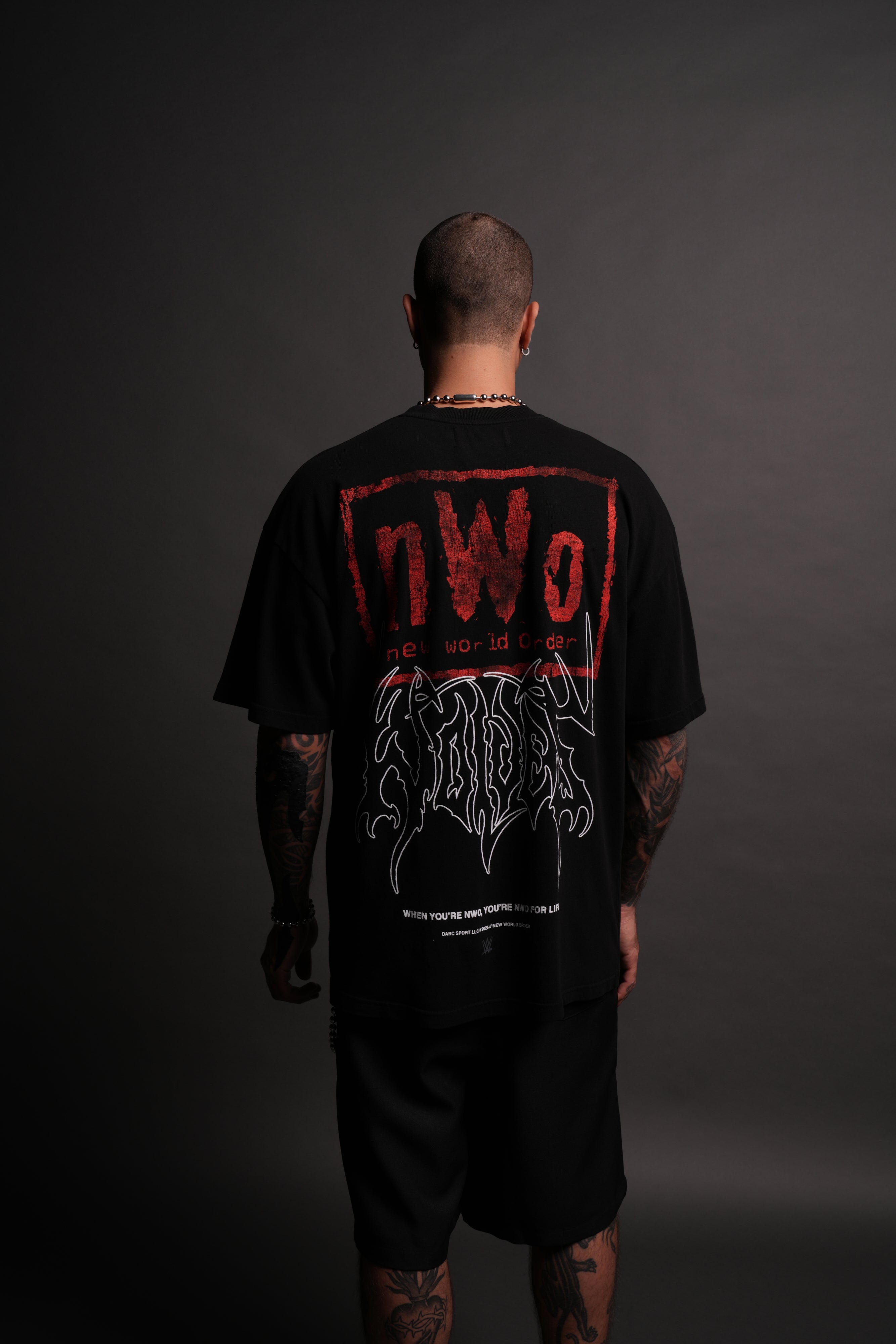 NWO "Premium" Oversized Tee in Black