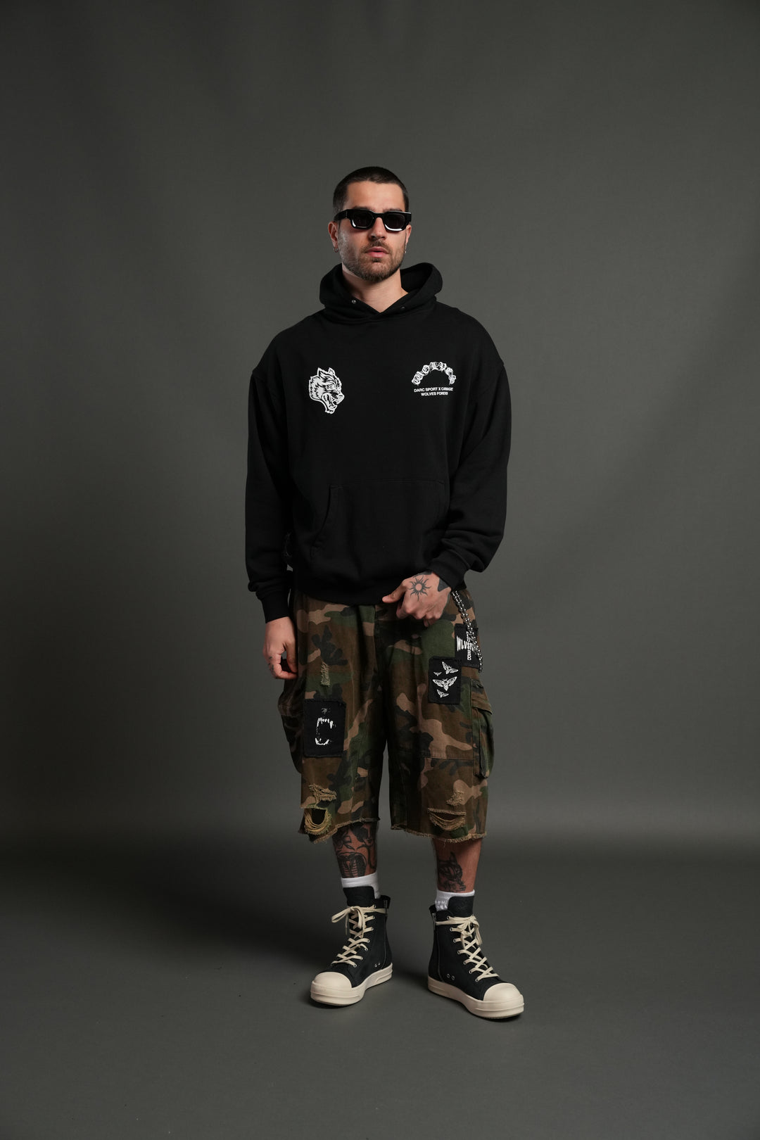 Carnage Forever "Pierce" Hoodie in Black