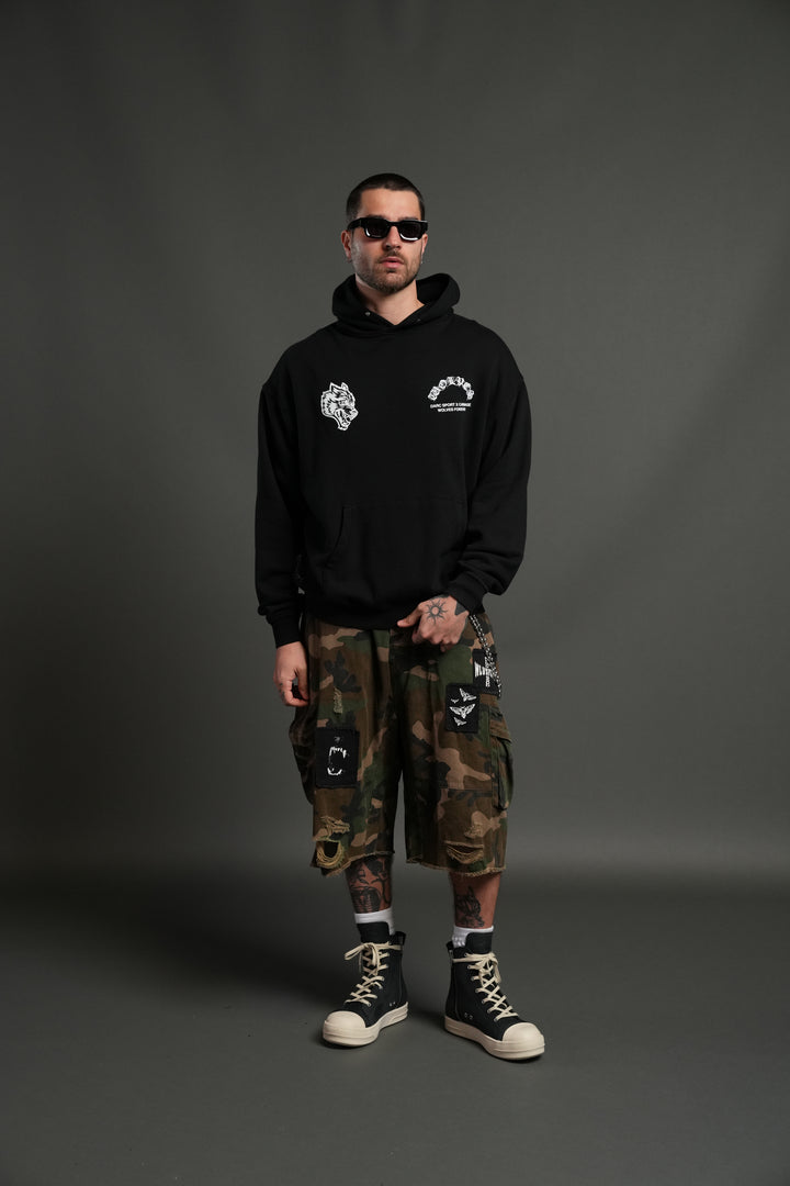 Carnage Forever "Pierce" Hoodie in Black