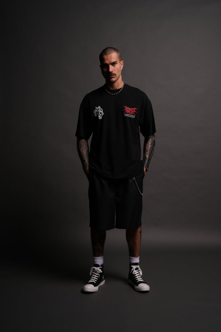 SSDD V2 "Premium" Oversized Tee in Black