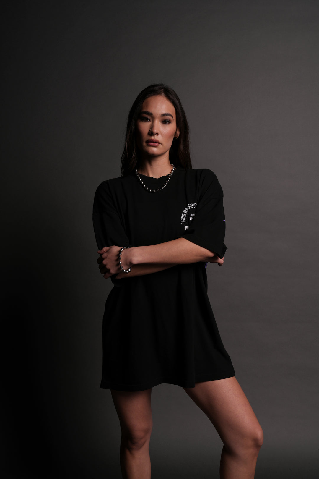 The One You Feed V2 "Premium" Oversized Unisex Tee in Black