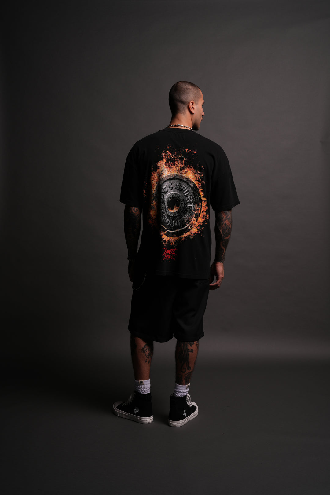 SSDD V2 "Premium" Oversized Tee in Black
