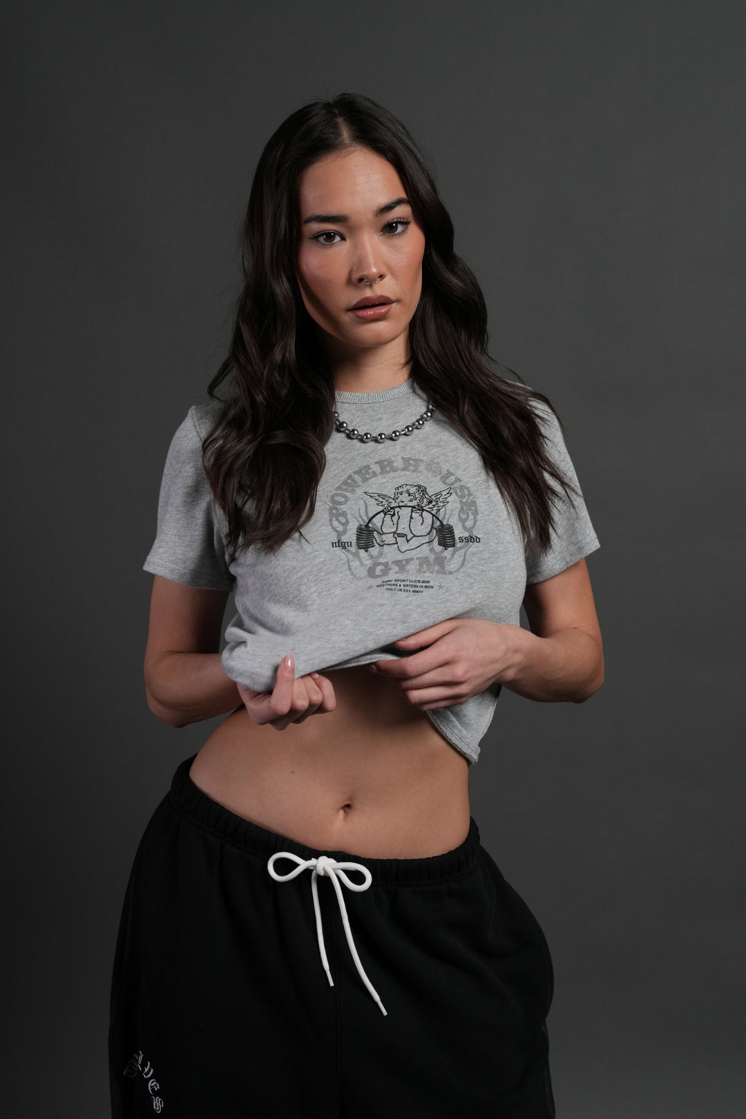 Powerhouse of the Cherub "Timeless" Tee in Light Athletic Gray