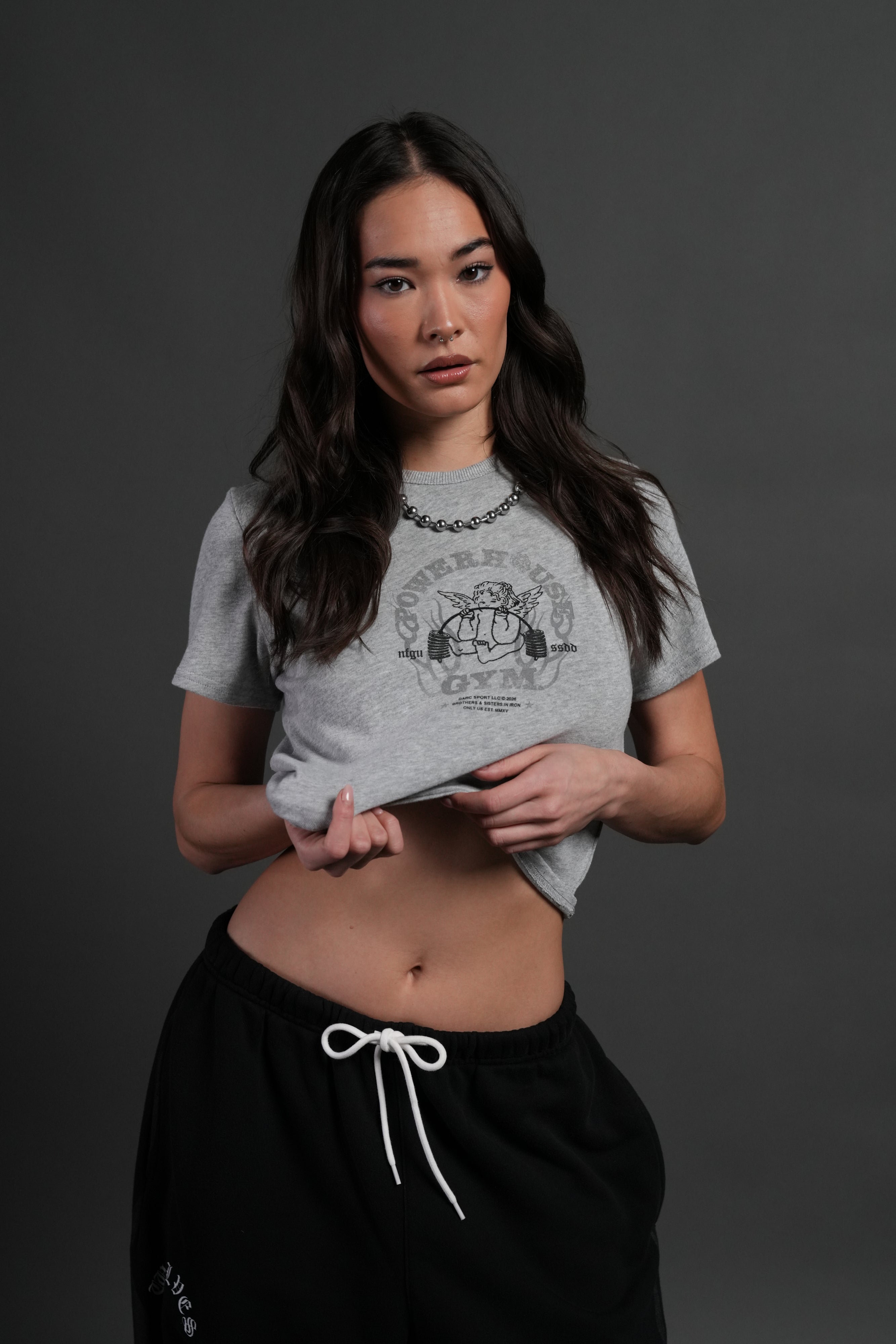Powerhouse of the Cherub "Timeless" Tee in Light Athletic Gray