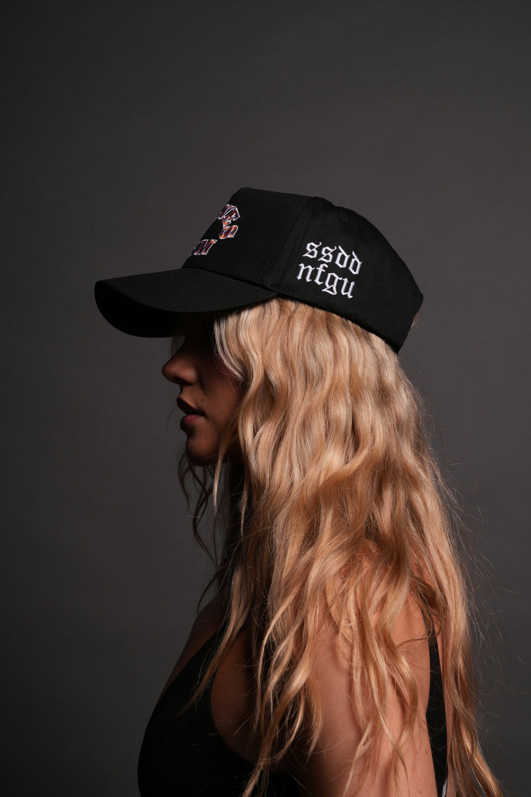 Wolves Gym V2 5 Panel Hat in Black