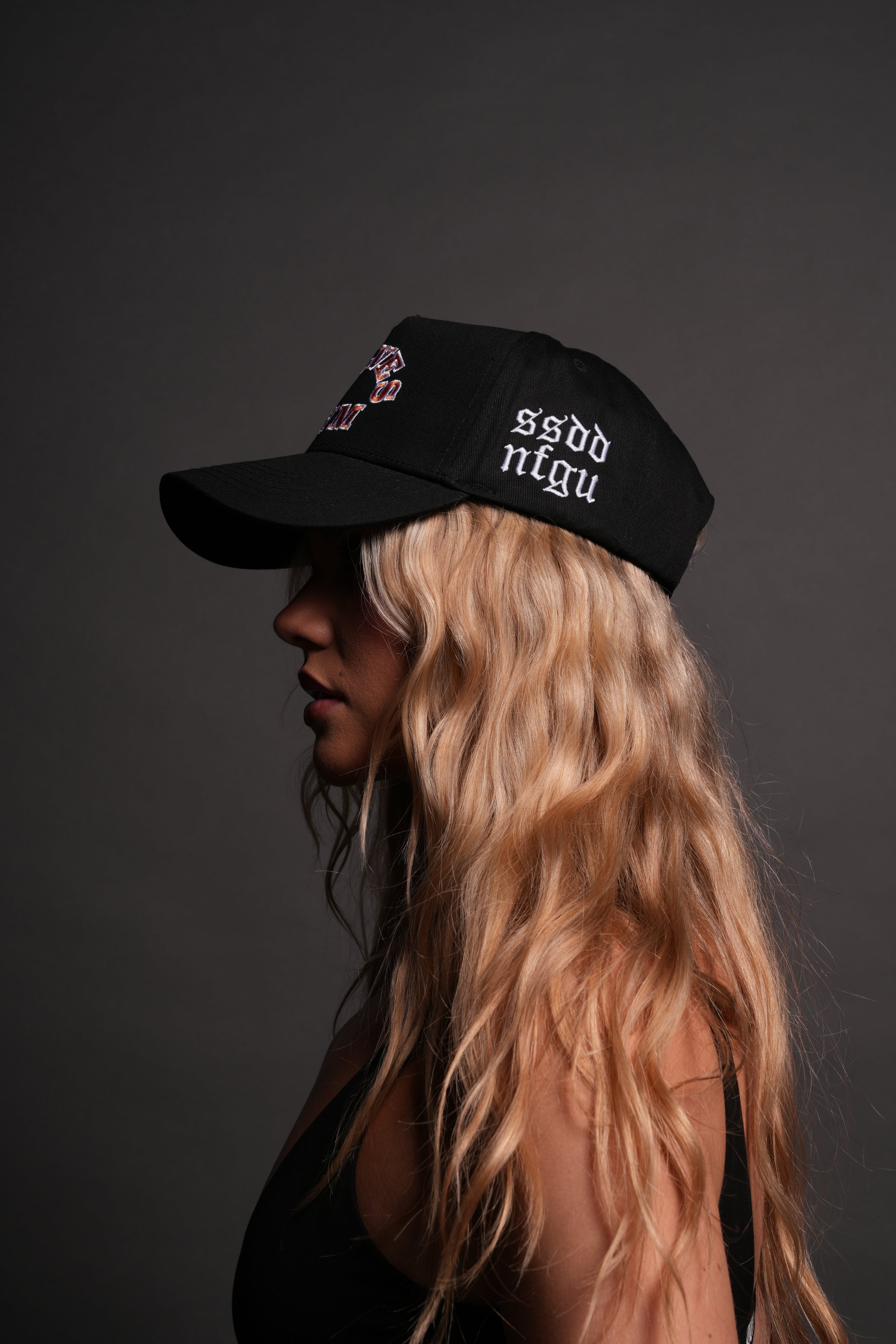 Wolves Gym V2 5 Panel Hat in Black