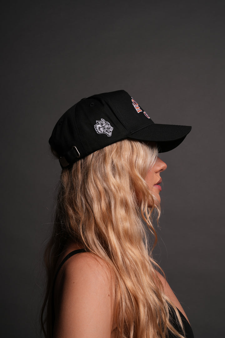 Wolves Gym V2 5 Panel Hat in Black