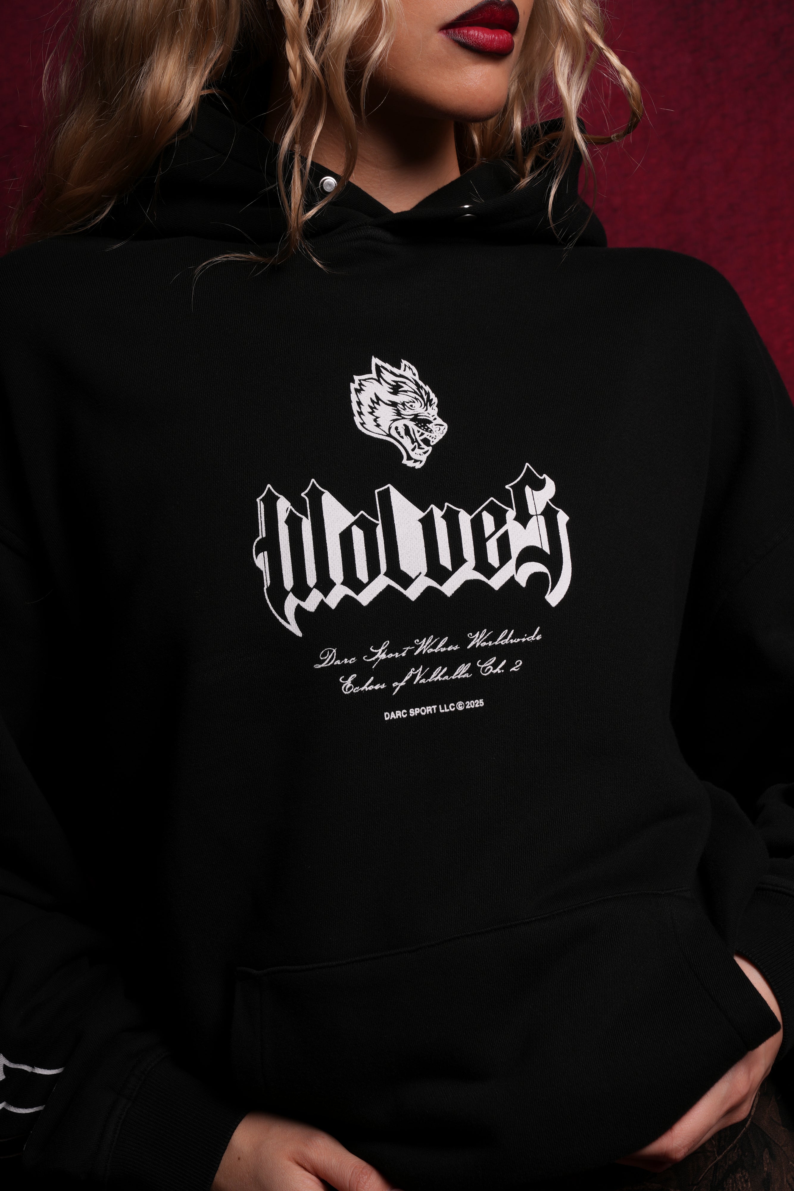 Darc Fenrir "Pierce" Hoodie in Black