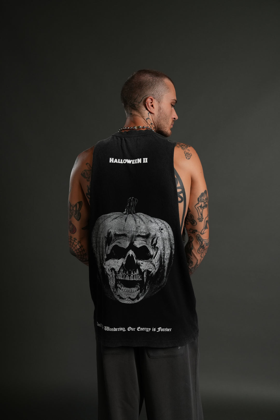 Dead of Night "Tommy" Muscle Tee in Black