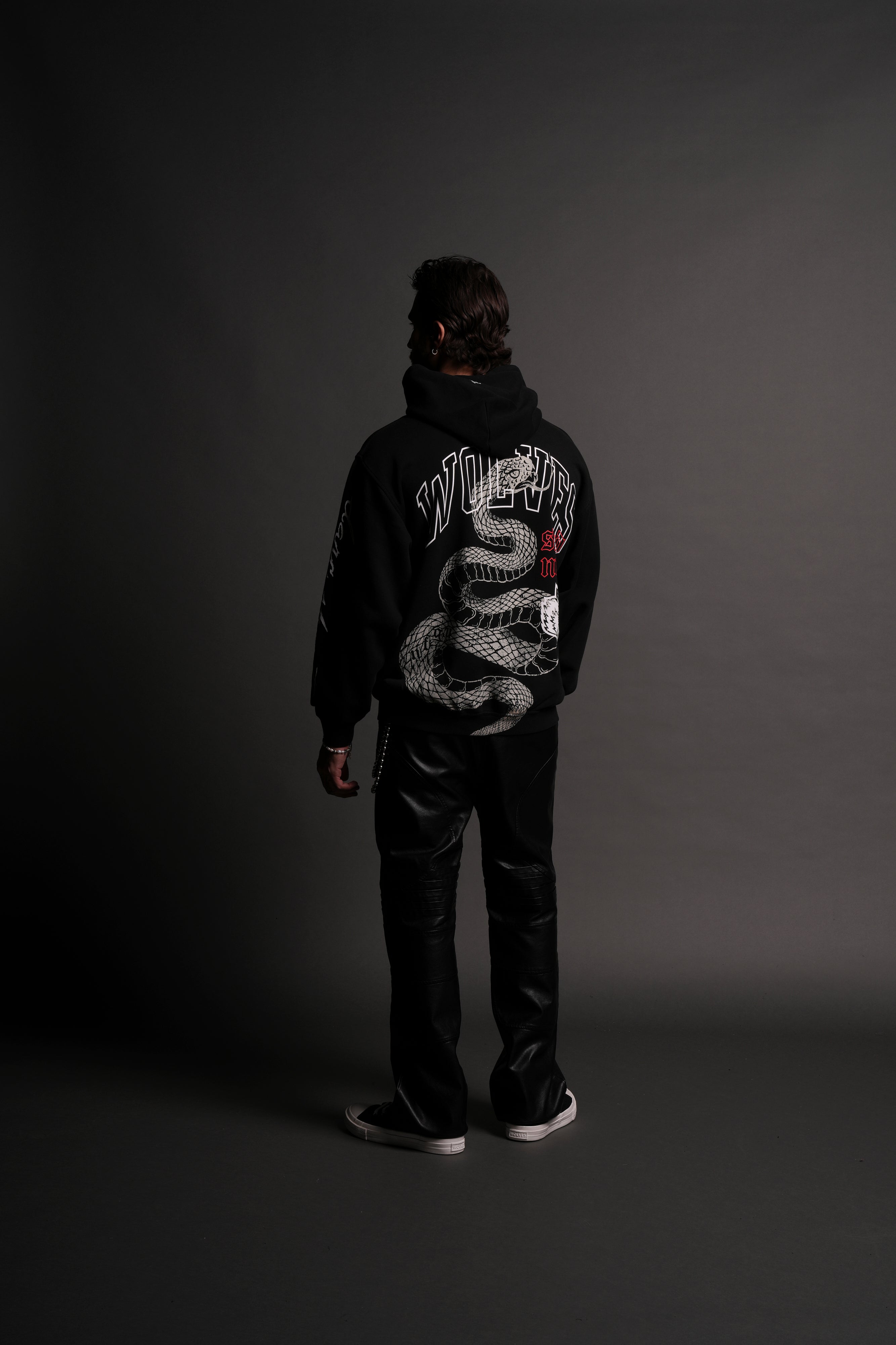 New Beginnings "Pierce" Hoodie in Black