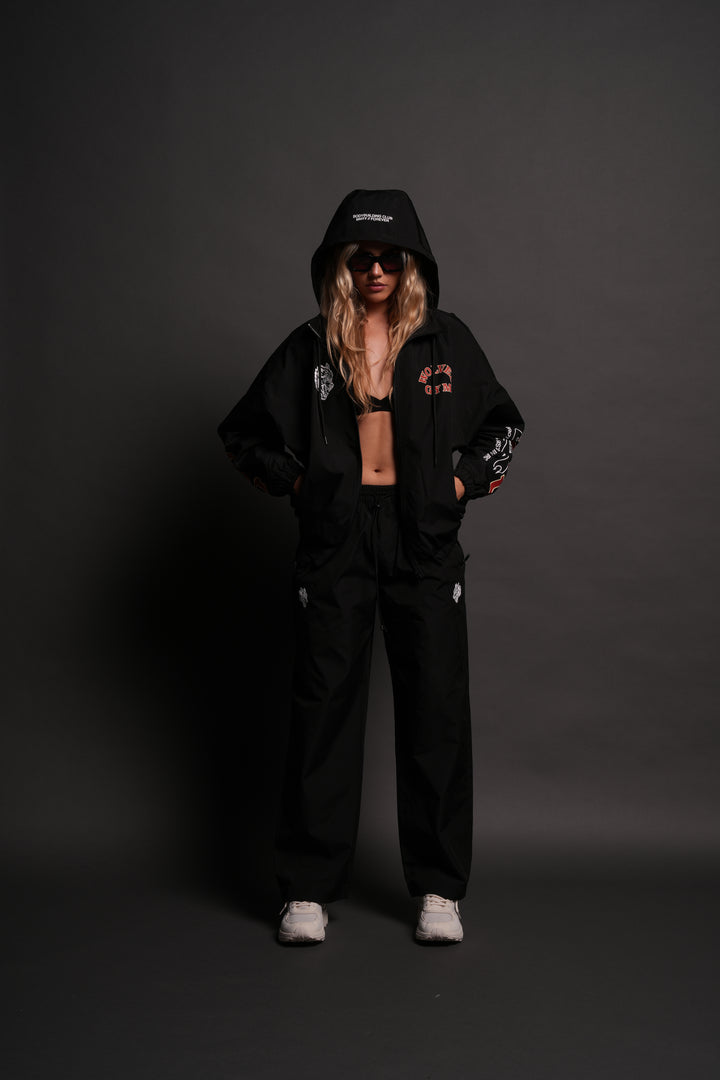 Wolves Gym V2 Brolic Unisex Track Jacket in Black