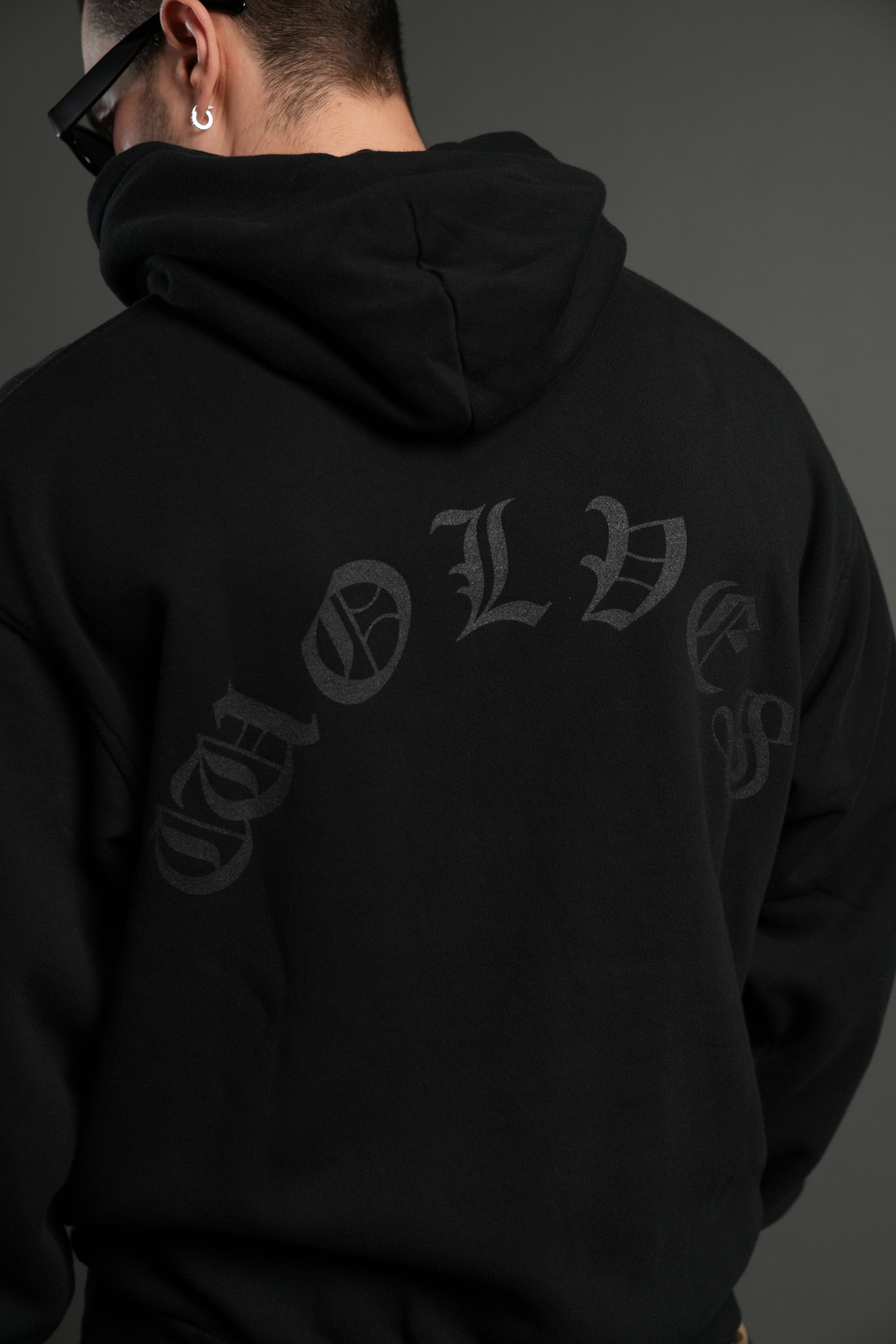 Mickey Mouse "Pierce" Hoodie in Black