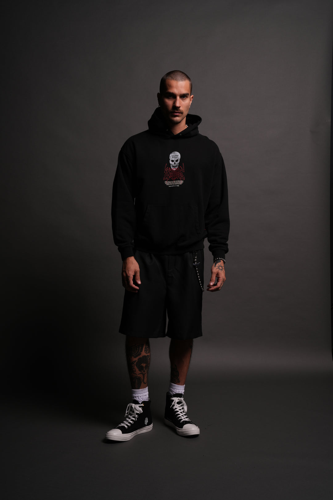 Austin 3:16 "Pierce" Hoodie in Black