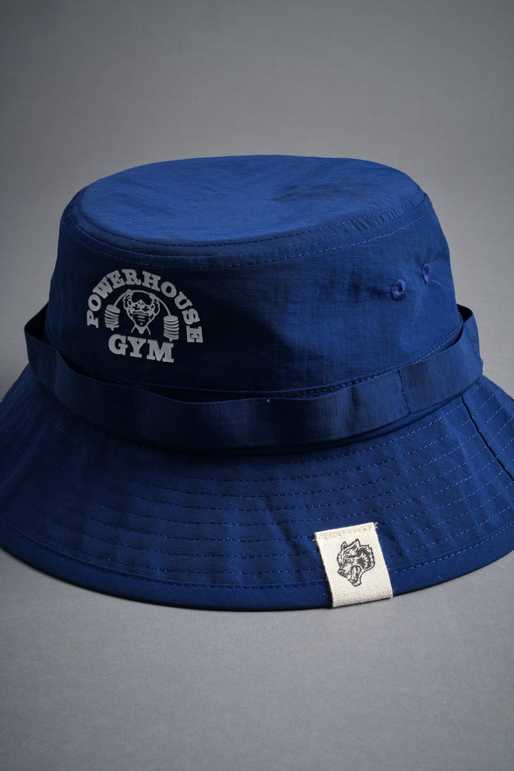 Powerhouse Of The Wolves Forever Boonie Bucket Hat in Darc Cobalt