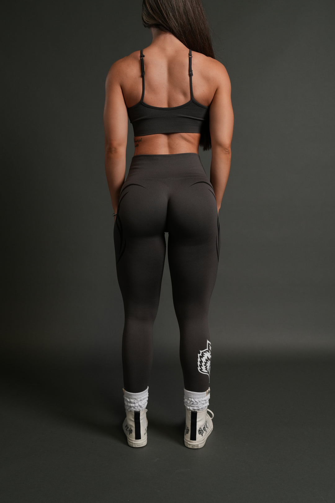 Finite Code Loyalty "Everson Seamless" Leggings in Wolf Gray