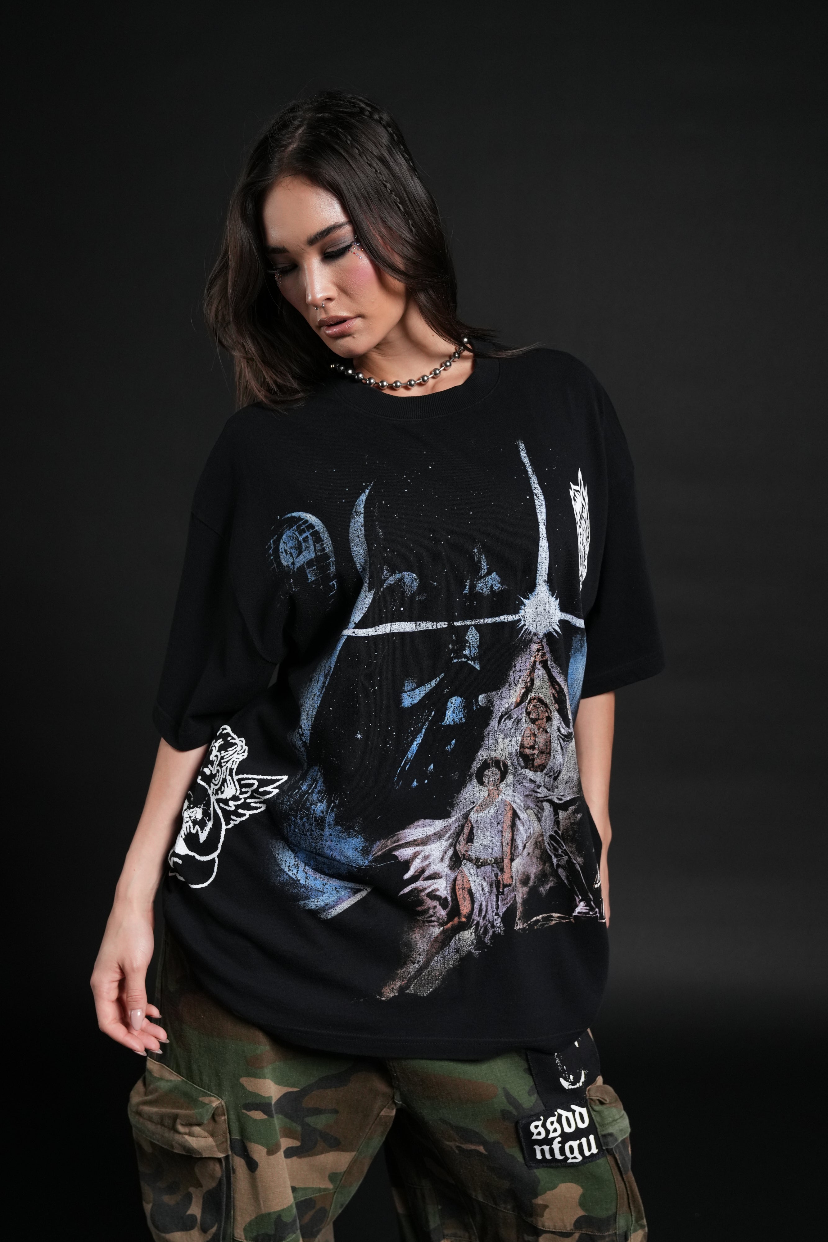 A New Hope "Side-By-Side" Series Premium Tee in Black