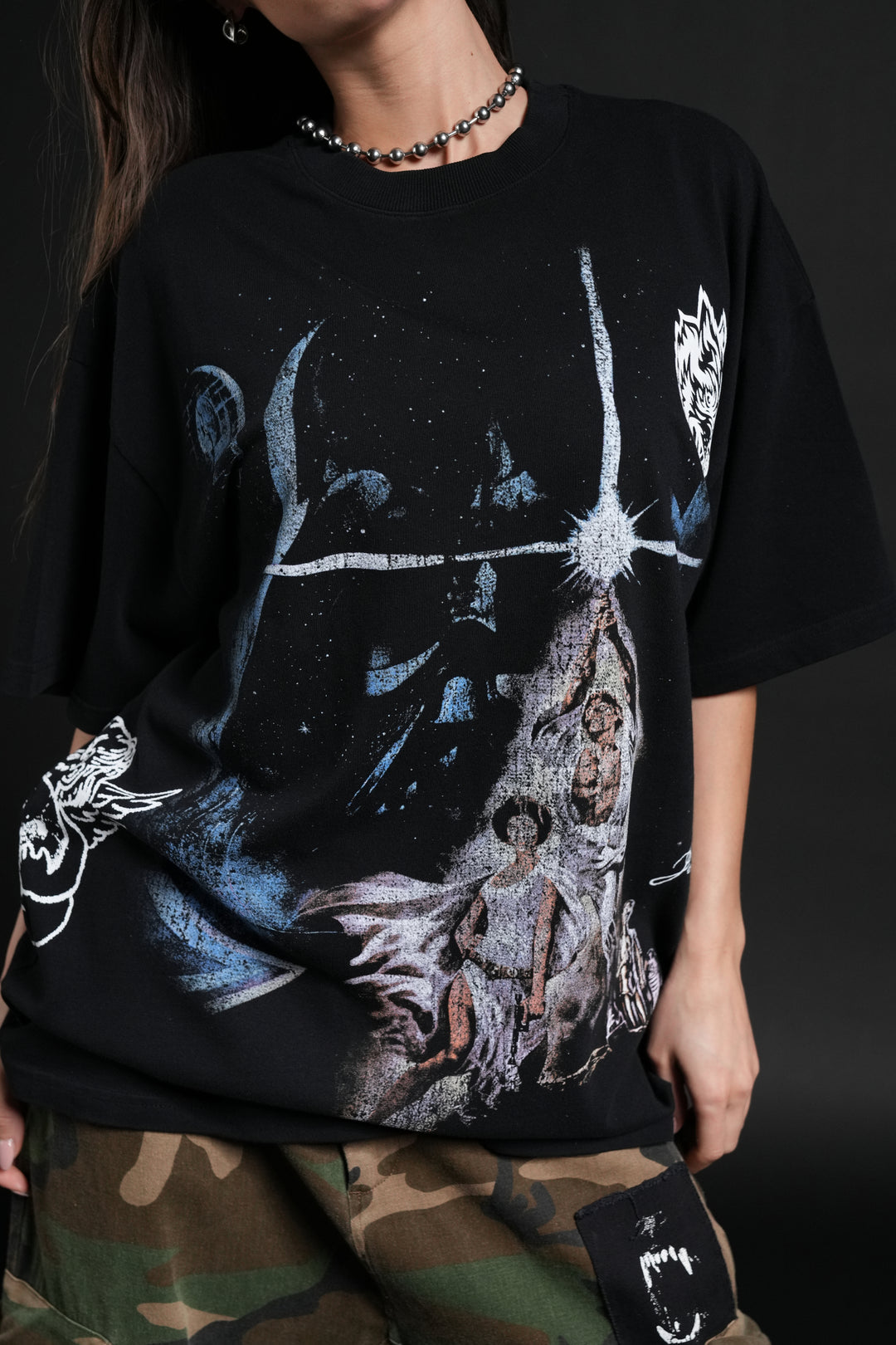 A New Hope "Side-By-Side" Series Premium Tee in Black