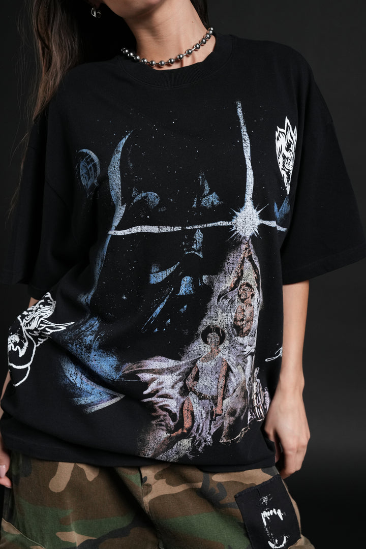 A New Hope "Side-By-Side" Series Premium Tee in Black