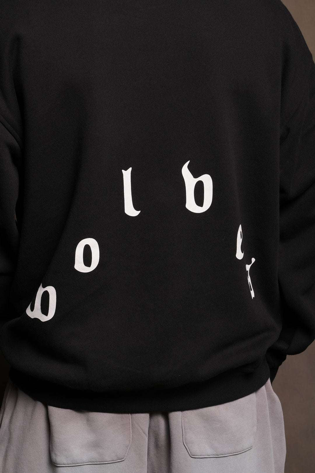 Dama De Las Rosas Bishop Hoodie In Black