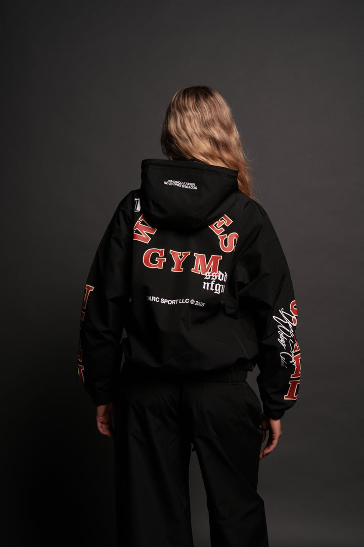 Wolves Gym V2 Brolic Unisex Track Jacket in Black