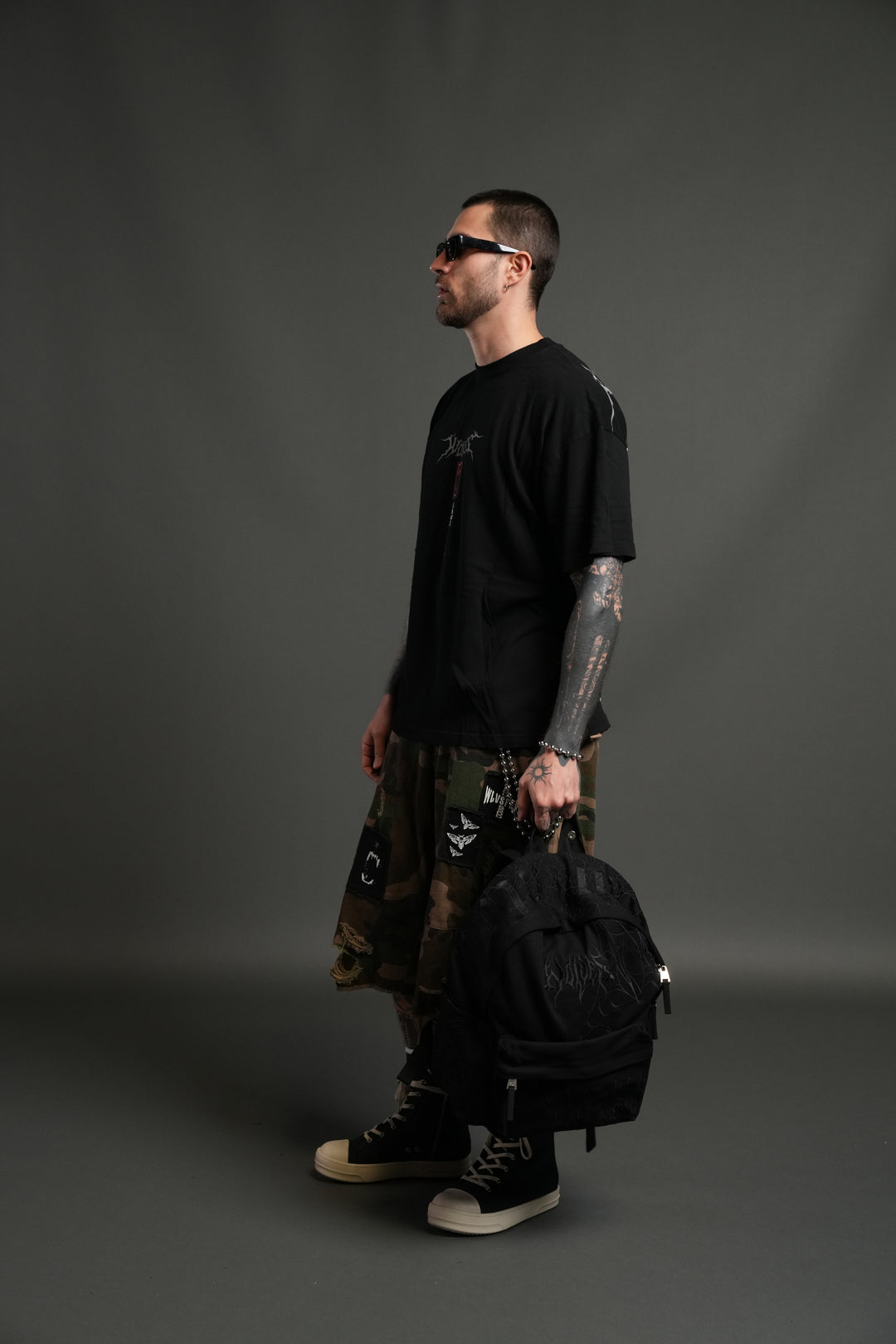 Darc Web Everyday Backpack in Black