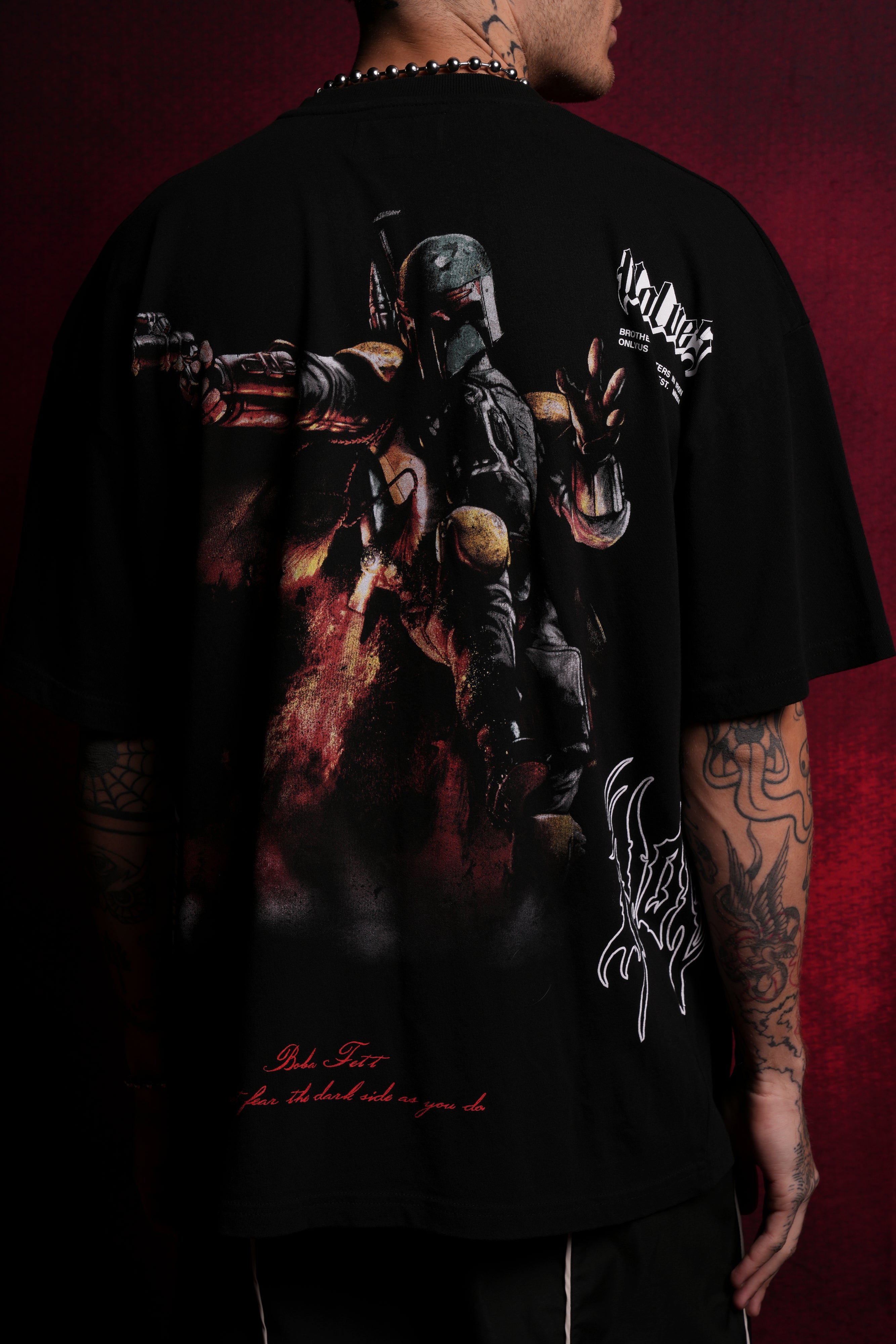 Boba Fett "Side By Side" Series Premium Tee in Black