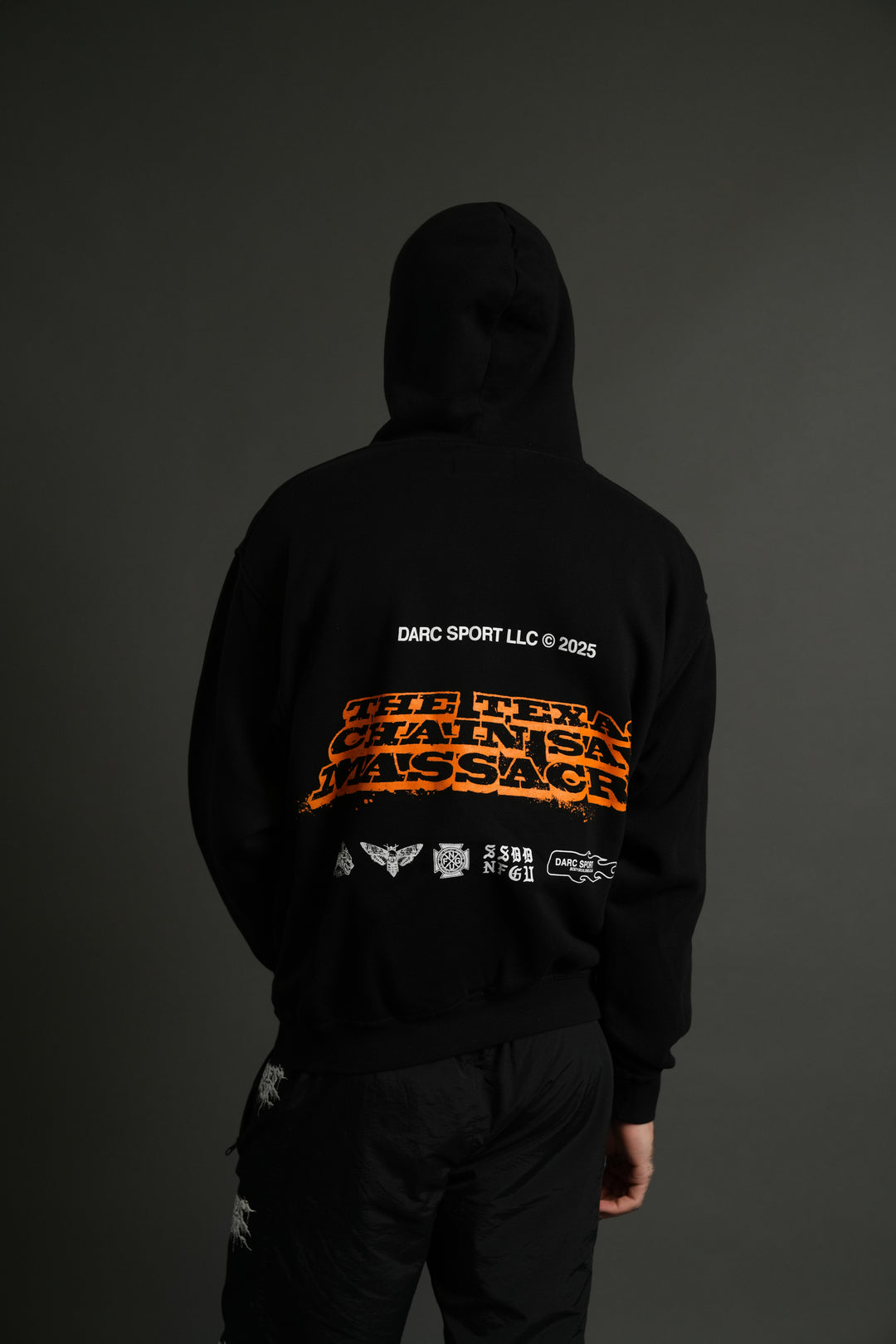 Massacre "Pierce" Hoodie in Black