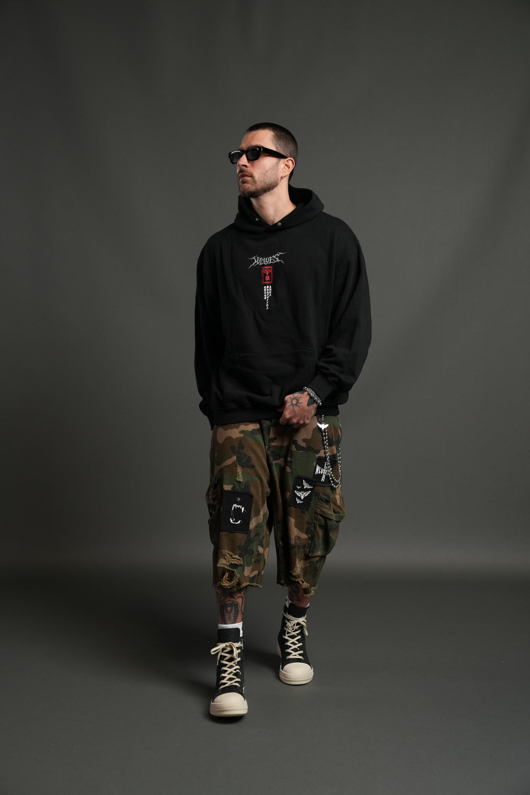 Zenitsu NFGU "Pierce" Hoodie in Black