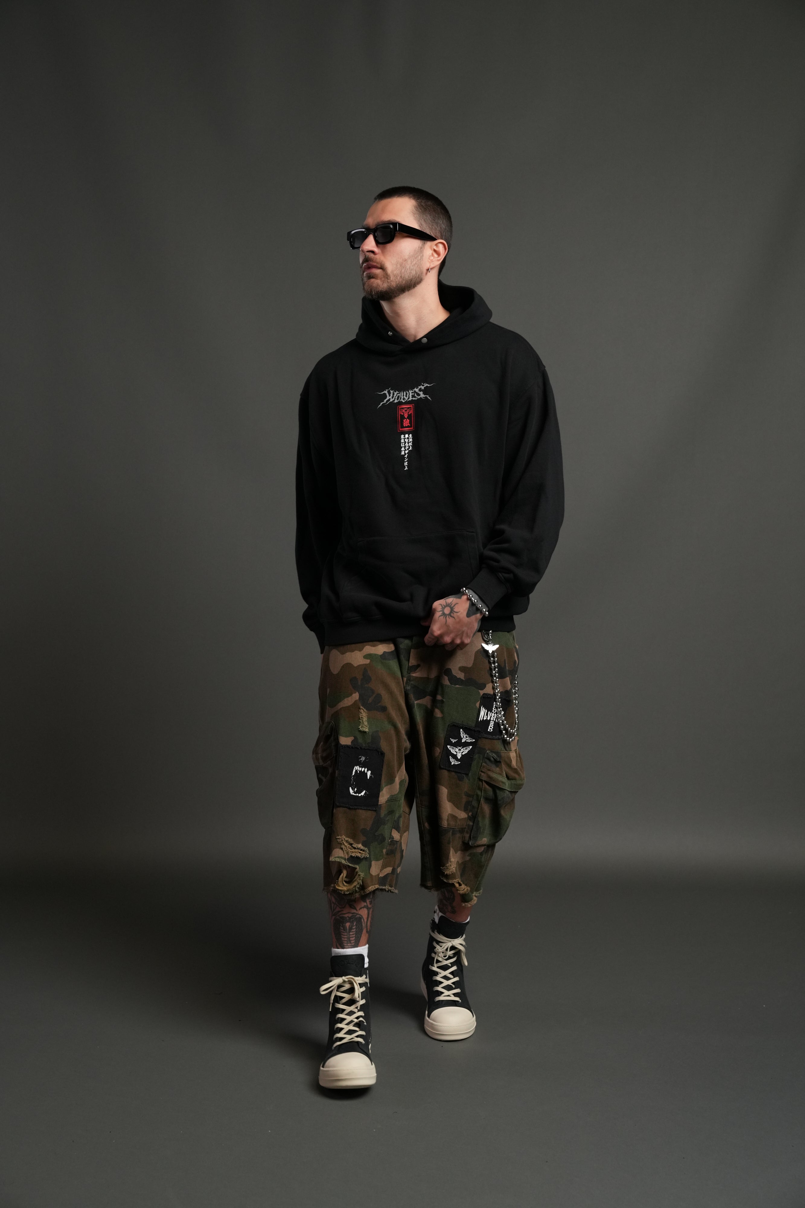 Zenitsu NFGU "Pierce" Hoodie in Black