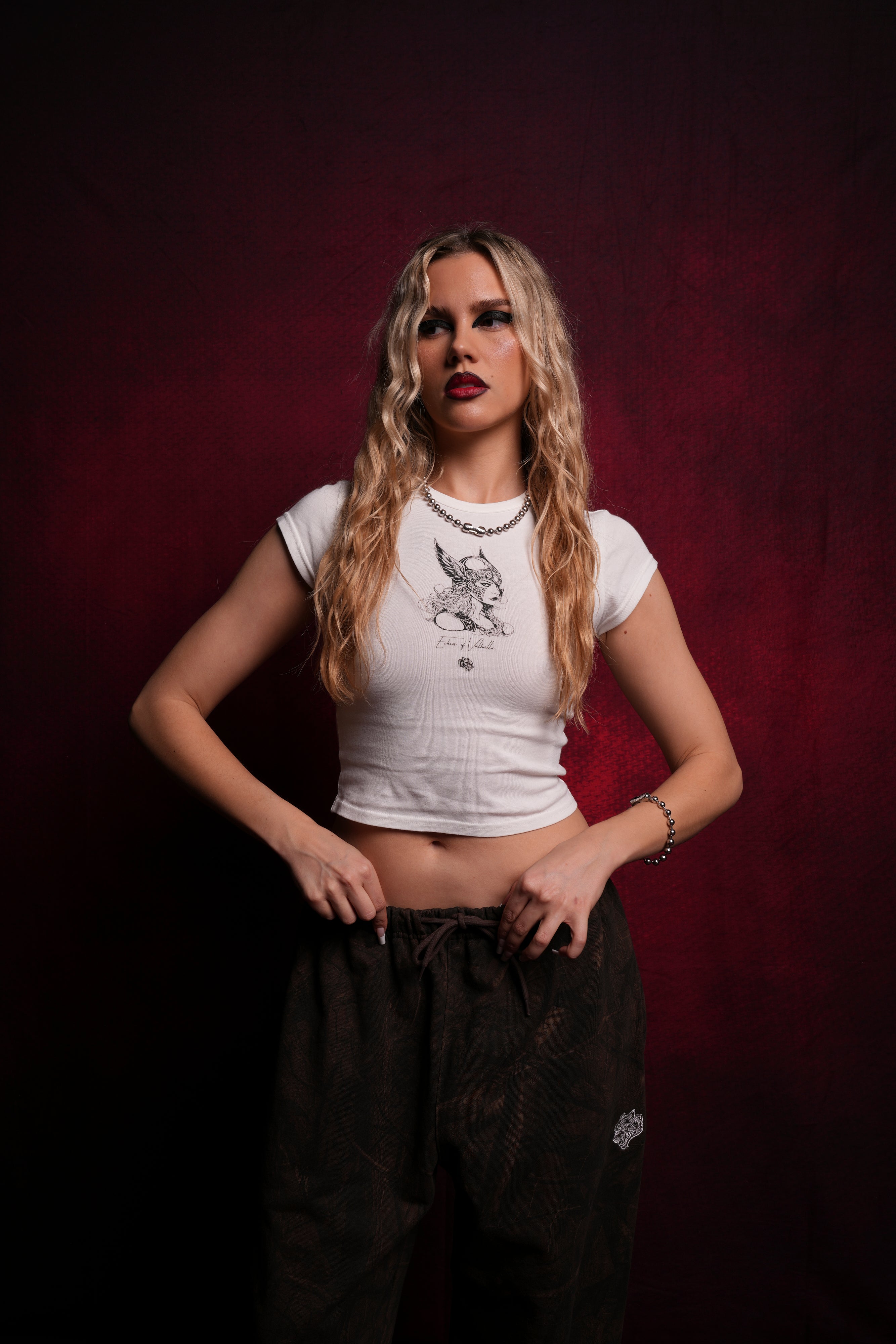 She Warrior "Baby" Tee in Cream