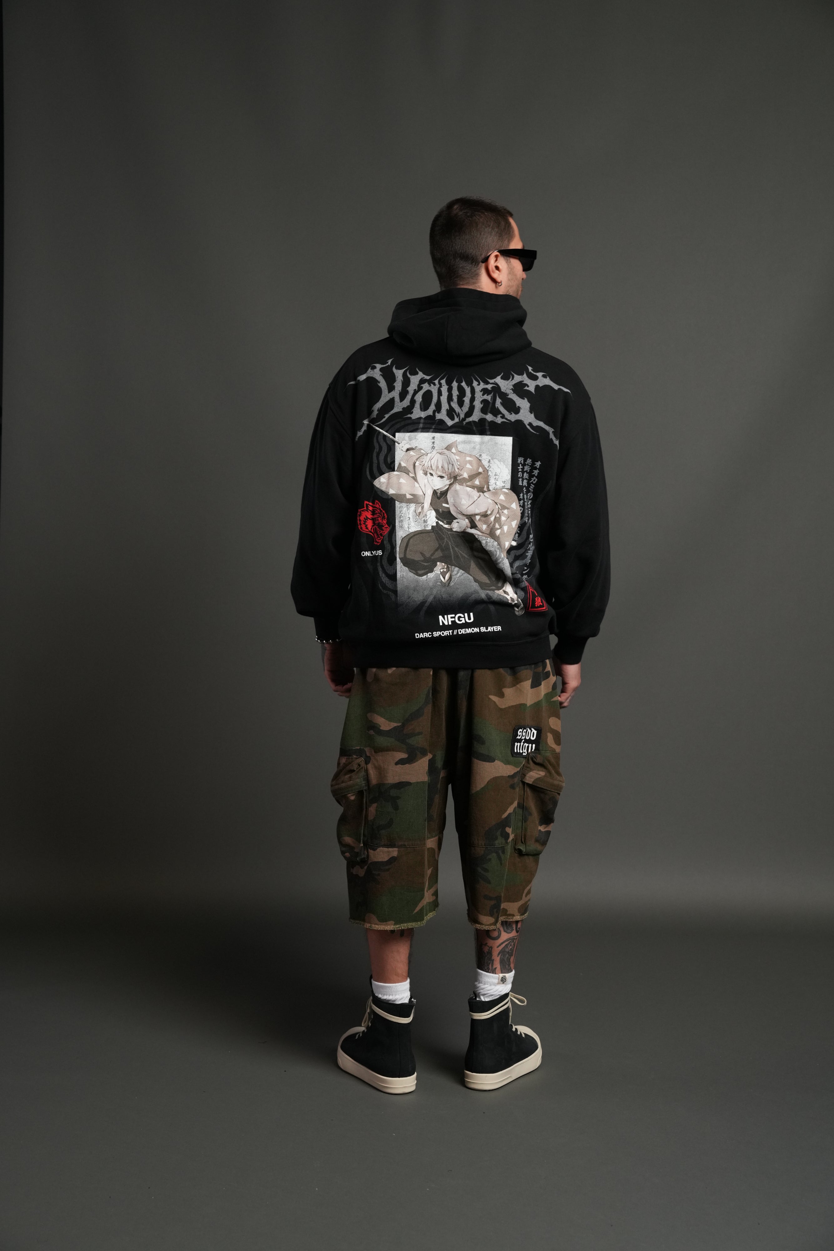 Zenitsu NFGU "Pierce" Hoodie in Black