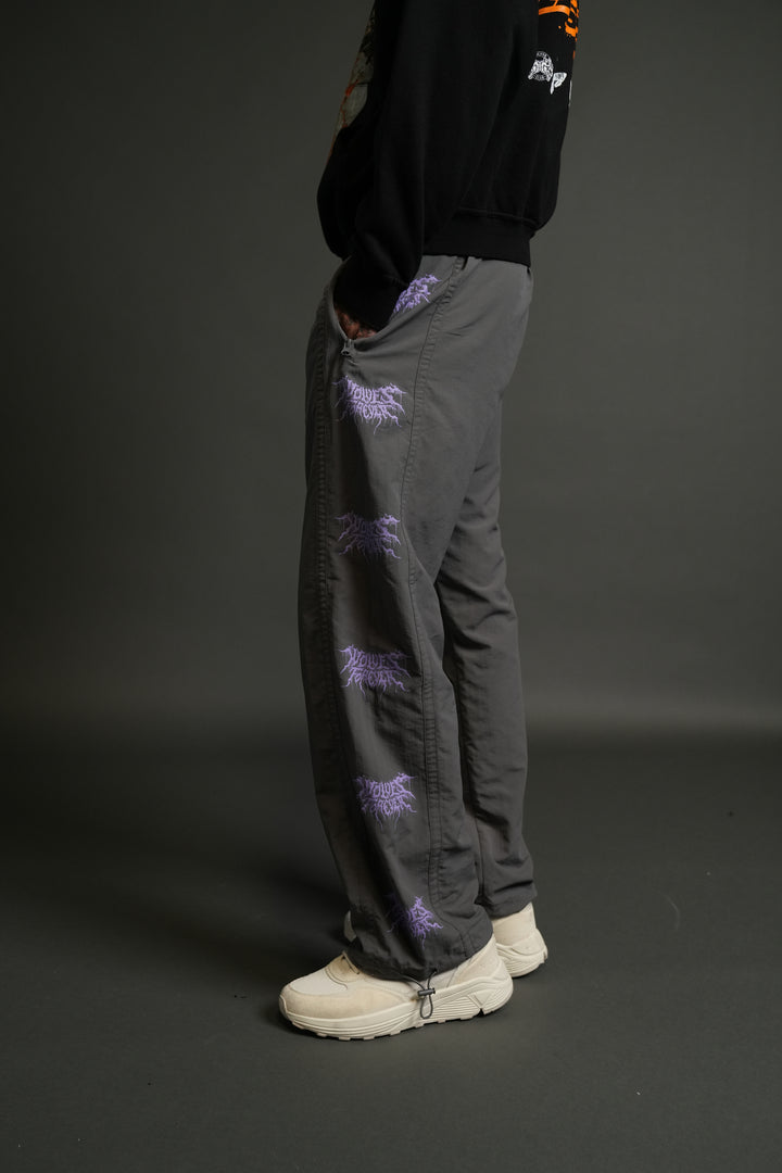 Drip Hesh Remind Track Pants in Wolf Gray