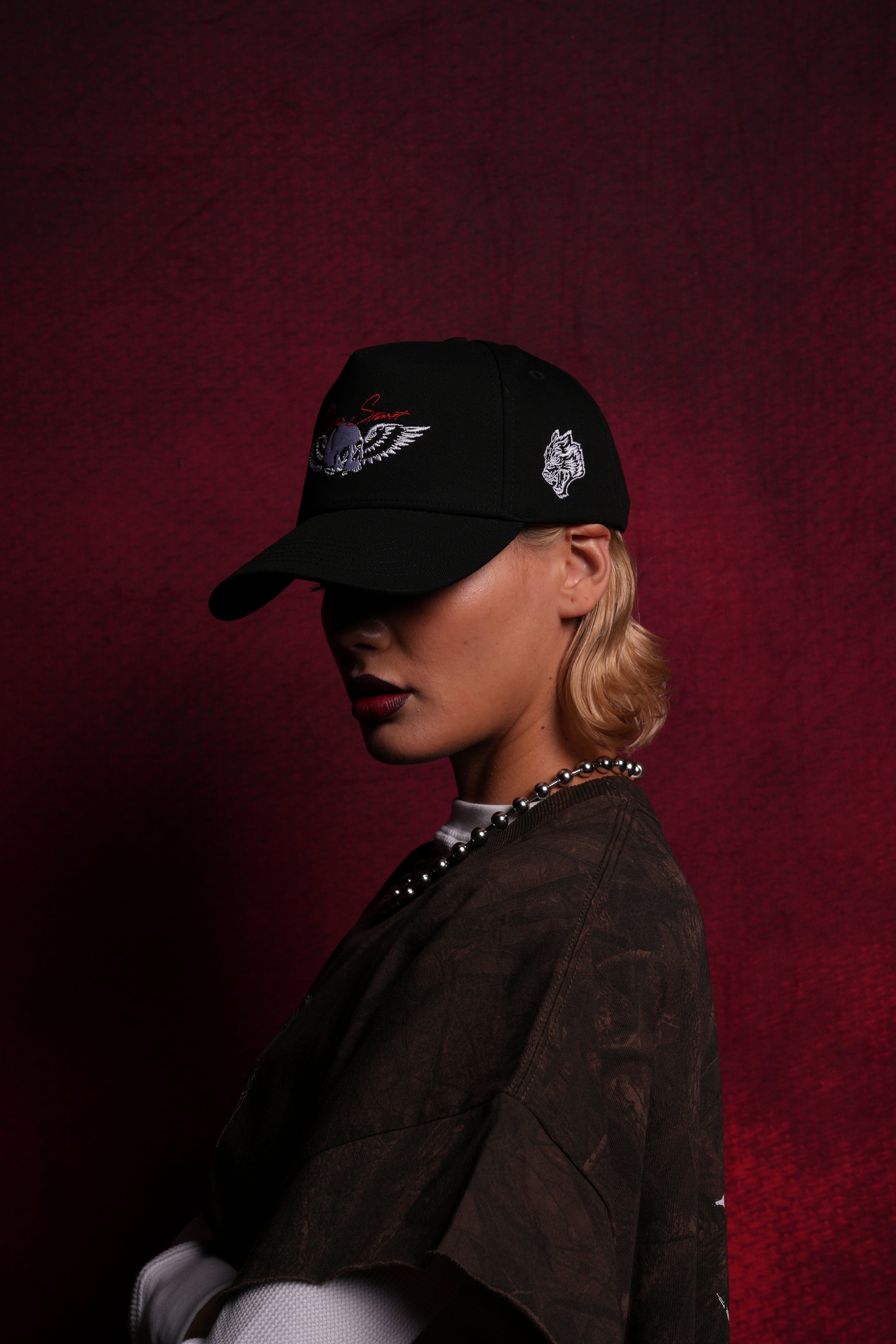 Nomad 5 Panel Hat in Black