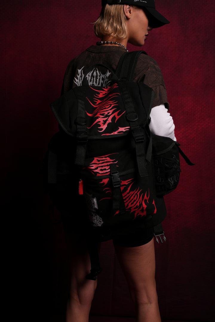 The Power Traveler Backpack in Black