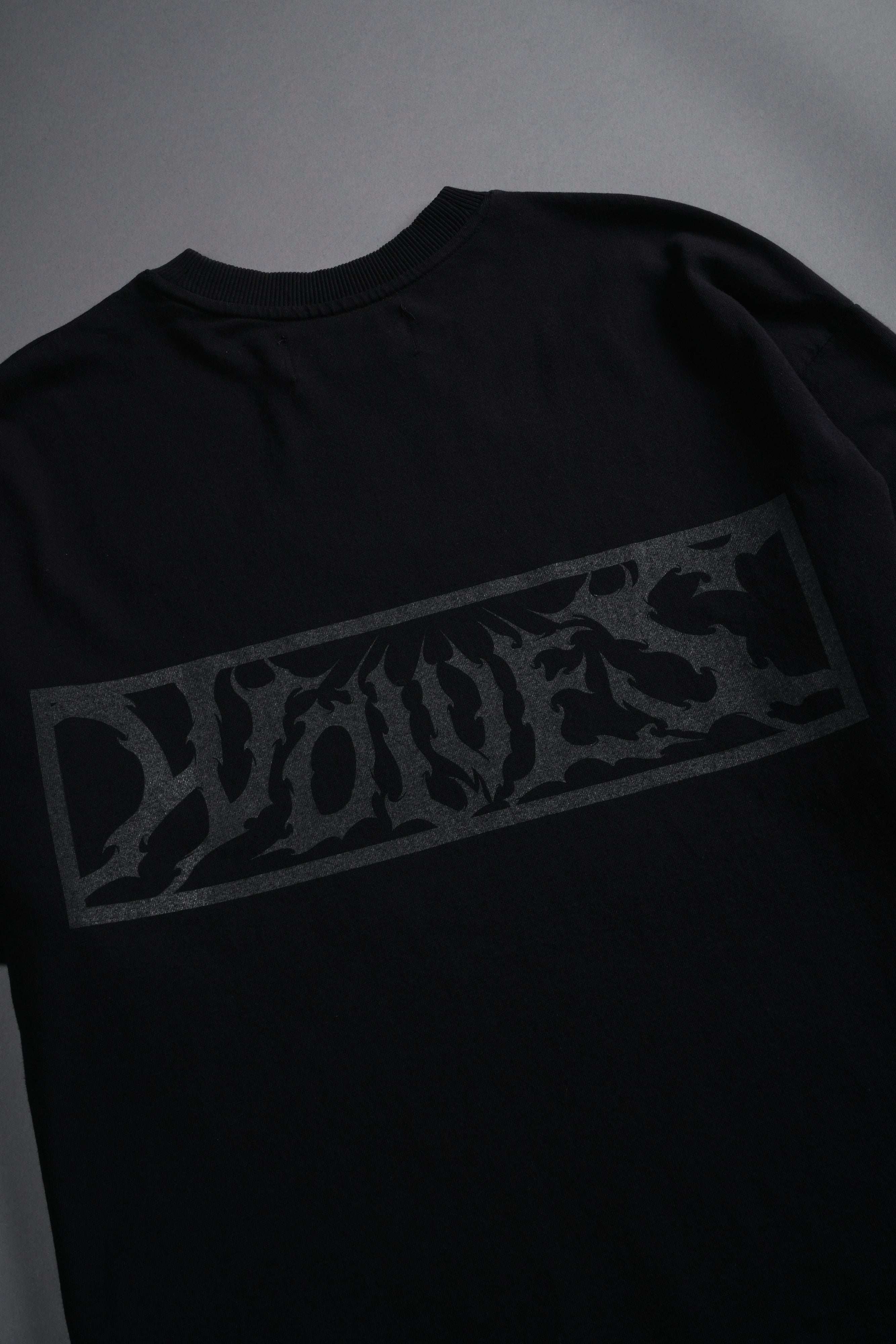 Punisher Grunge Mid-Length Raw Hem Tee in Black – DarcSport