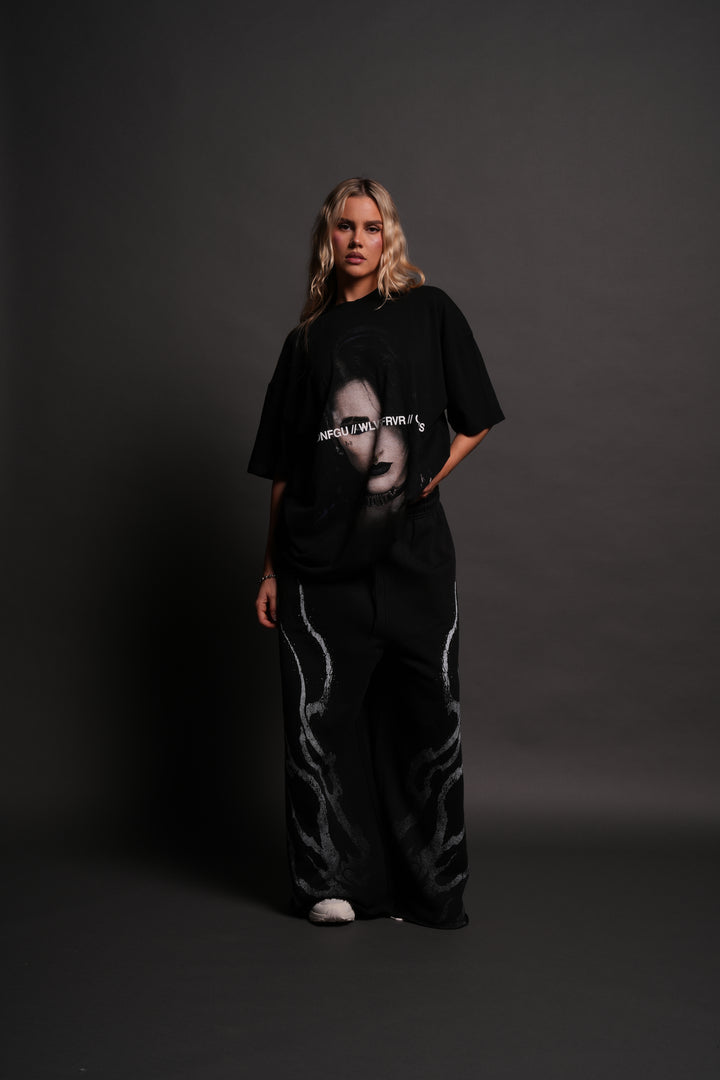 Ripley "Premium" Oversized Tee in Black