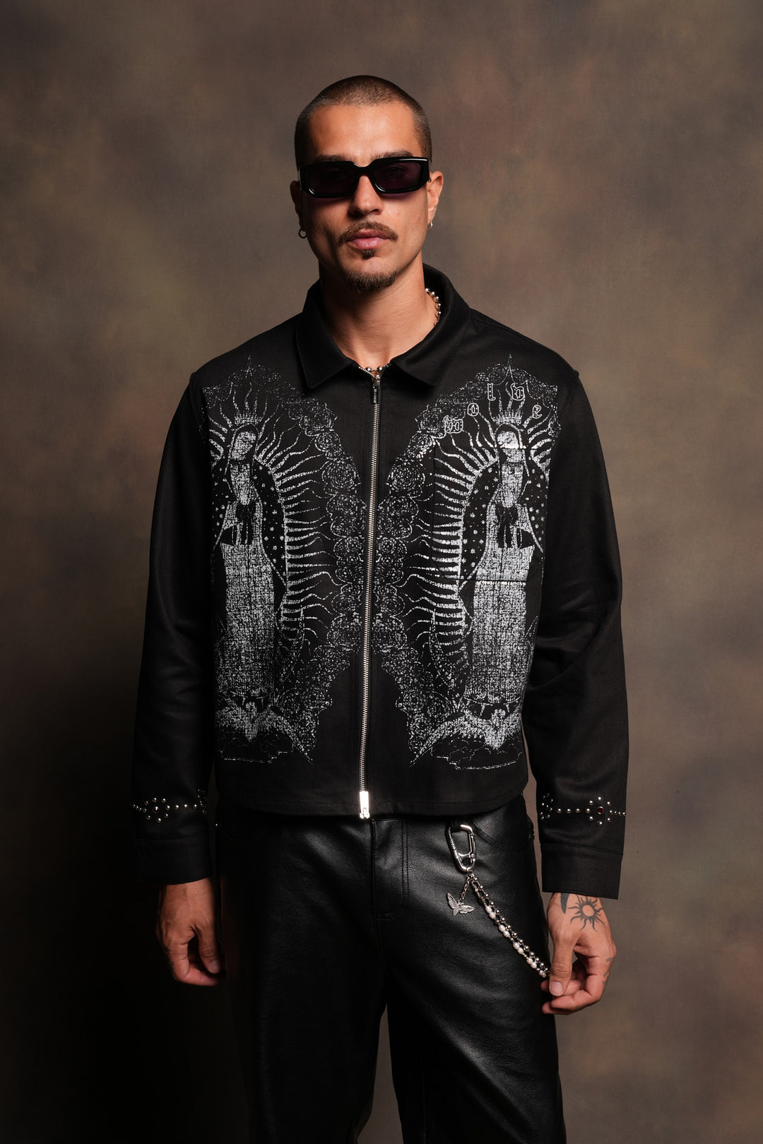 Nuestra Senora Ls Vince Shirt In Black
