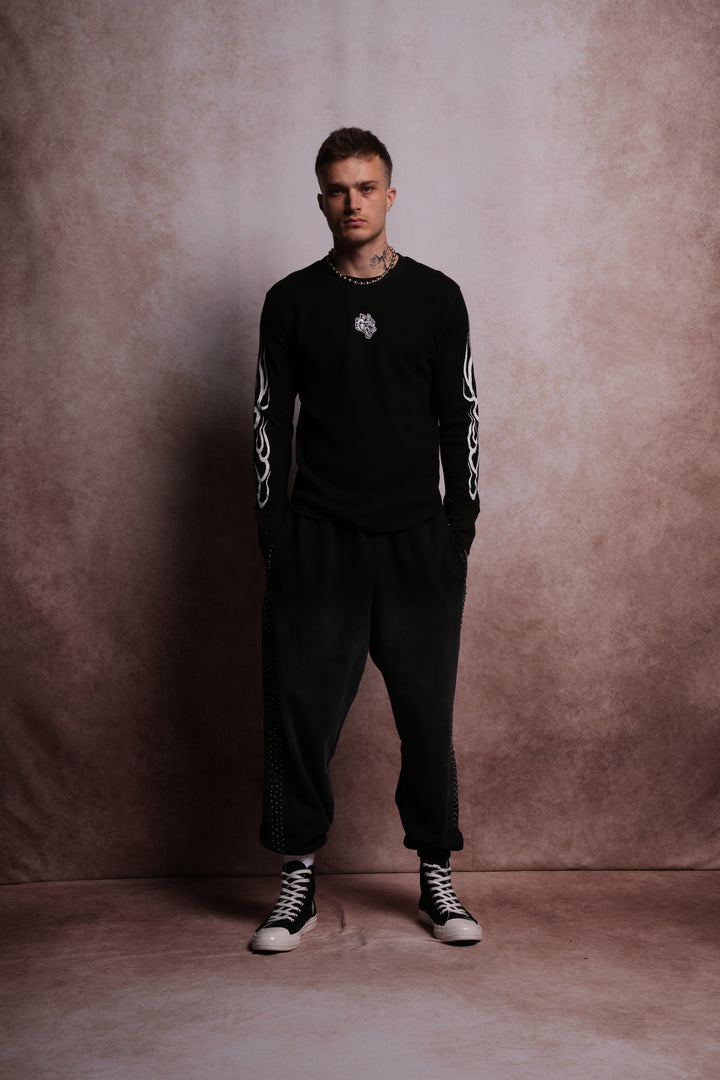 Wolves Flame Lightweight Thermal in Black
