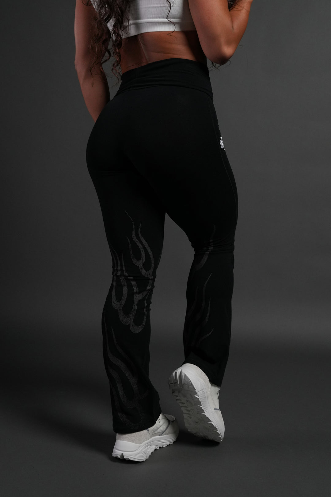 Hellfire Romy Foldover Pants in Black