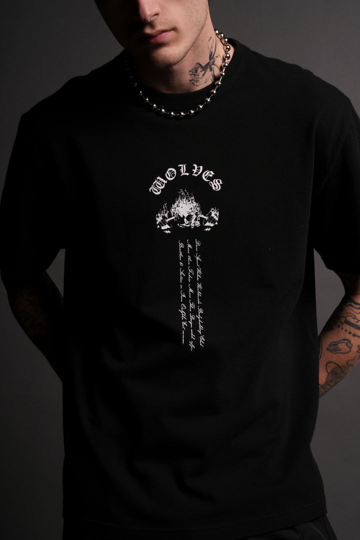 The Fire Inside "Premium" Heritage Tee in Black