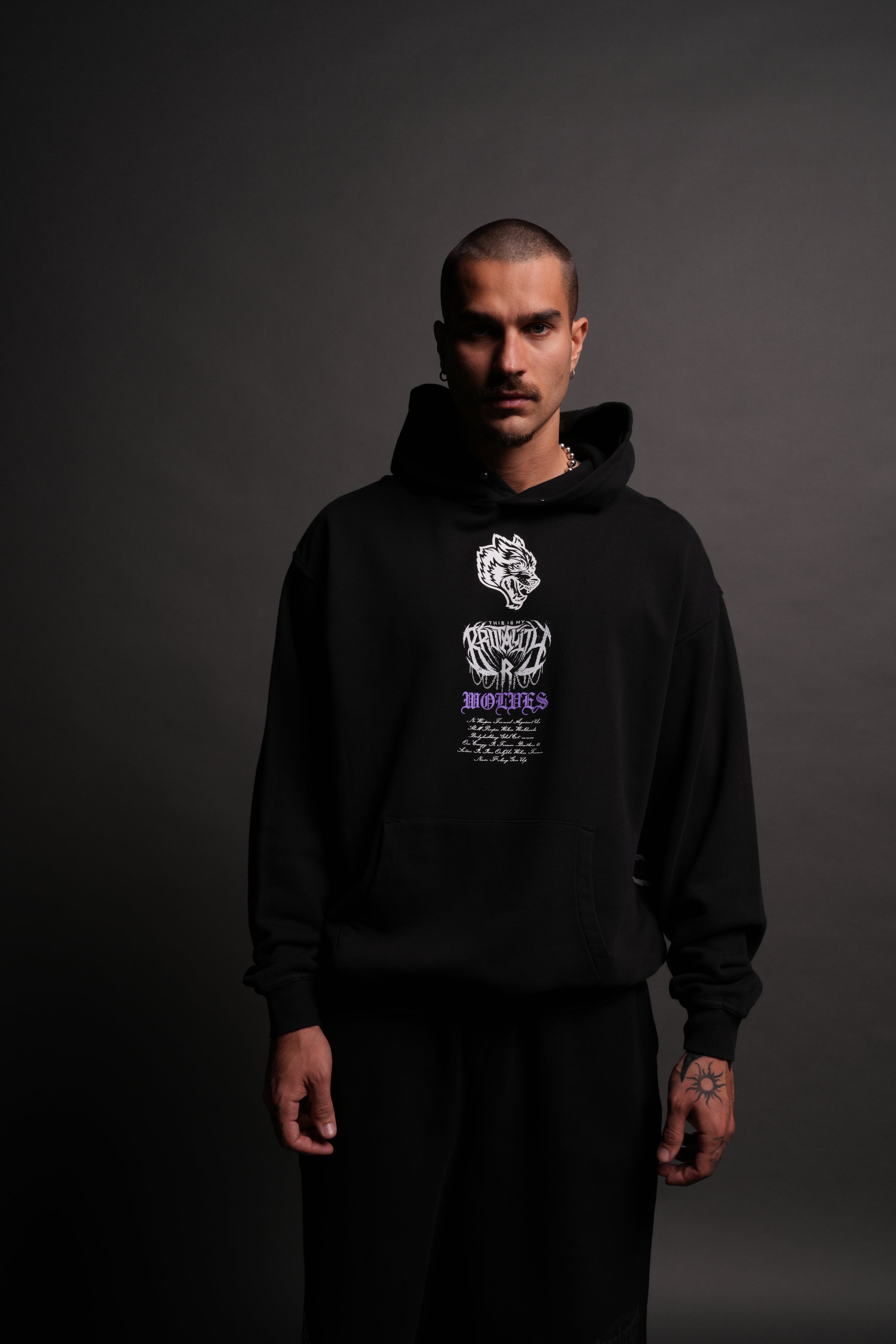 Brutality "Pierce" Hoodie in Black