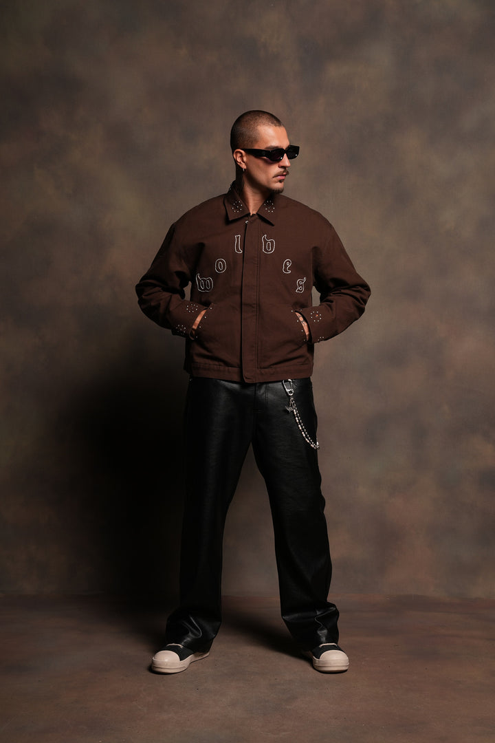 Rosario Arlo Jacket In Mojave Brown