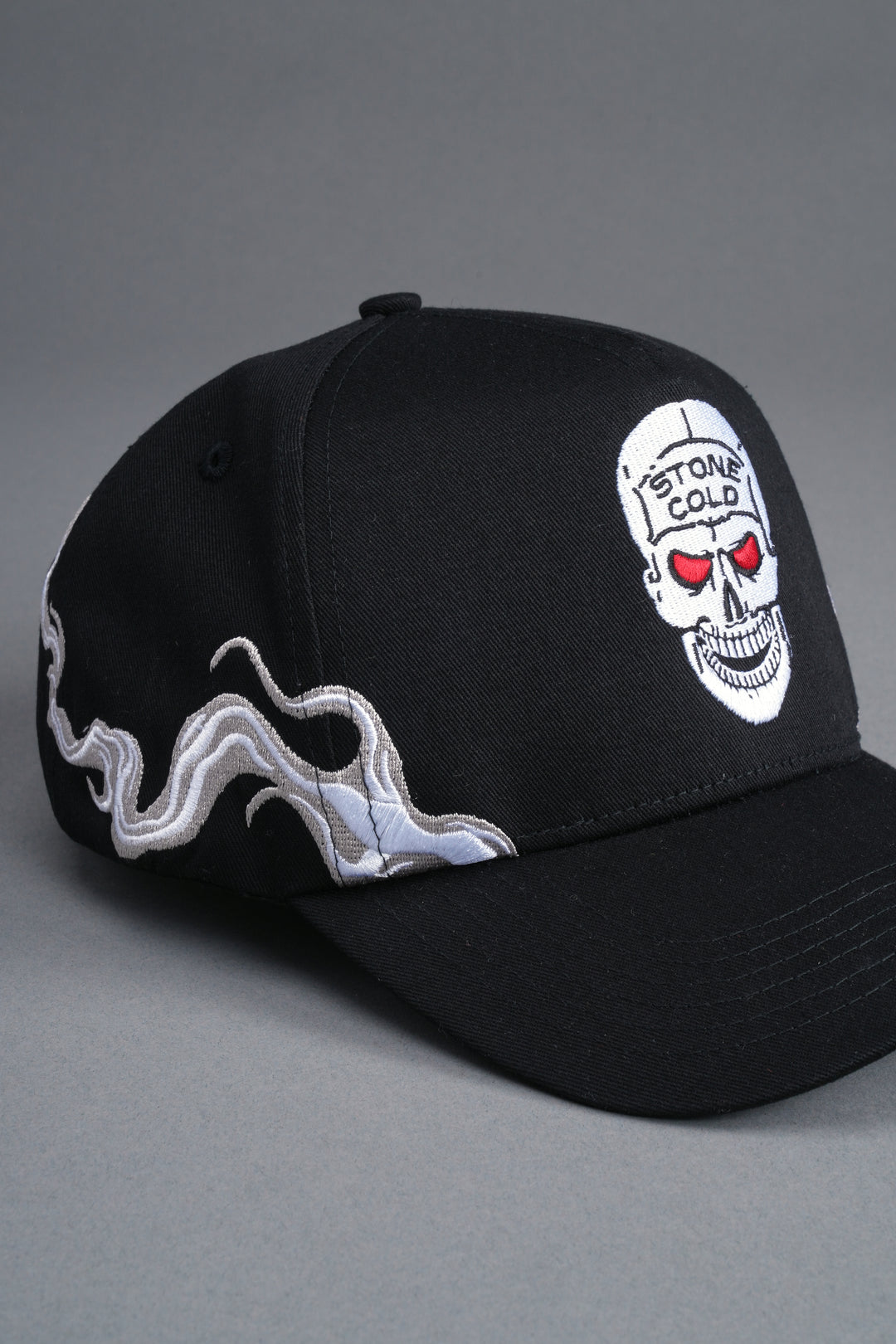 Stone Cold Riddick 5 Panel Hat in Black