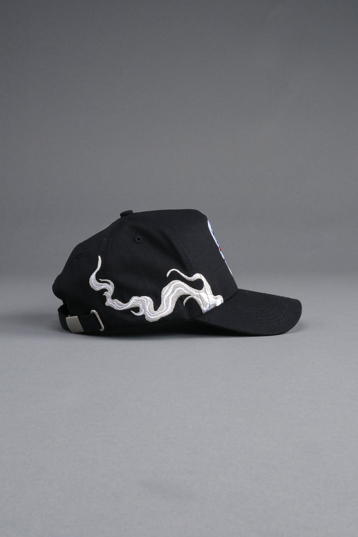 Stone Cold Riddick 5 Panel Hat in Black