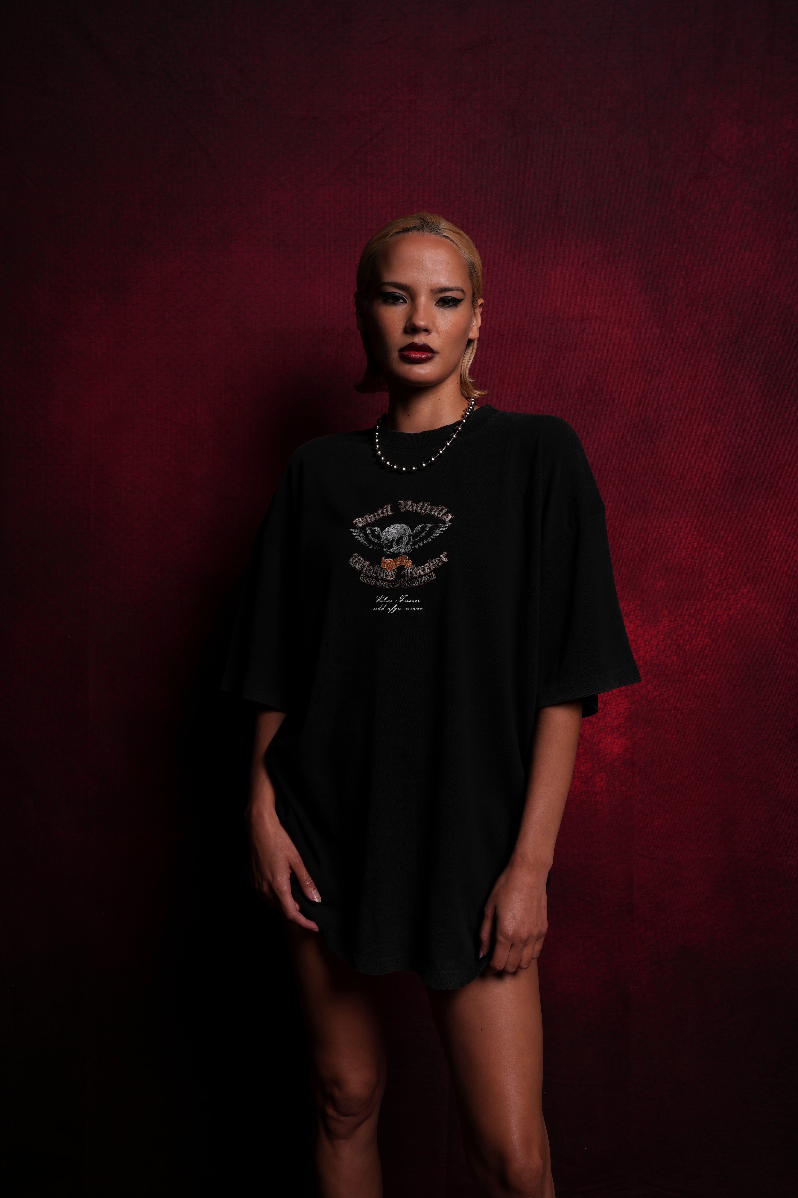 Nomad "Premium" Oversized Tee in Black