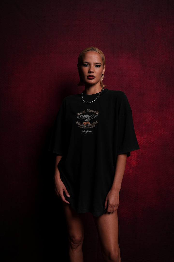 Nomad "Premium" Oversized Tee in Black