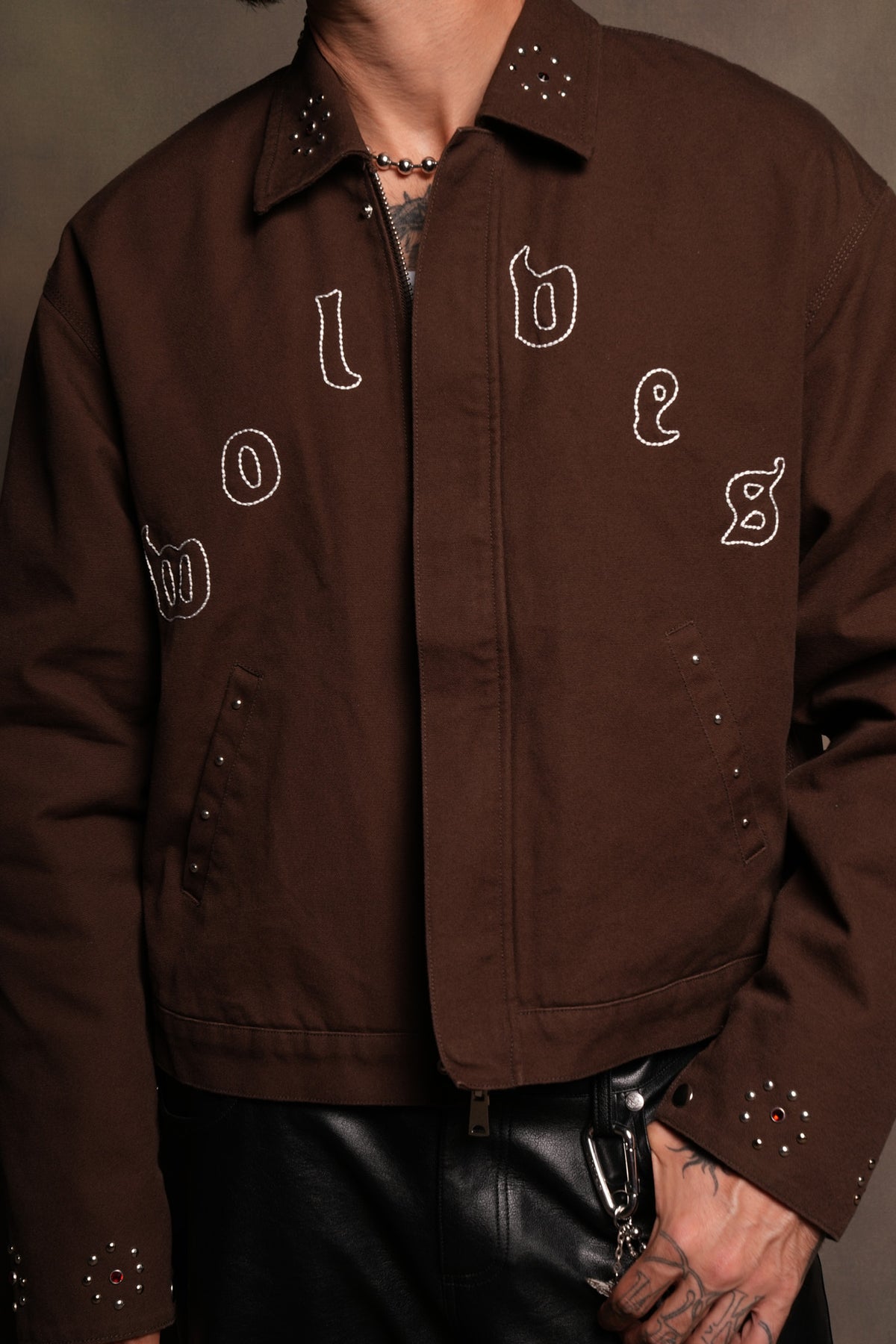Rosario Arlo Jacket In Mojave Brown