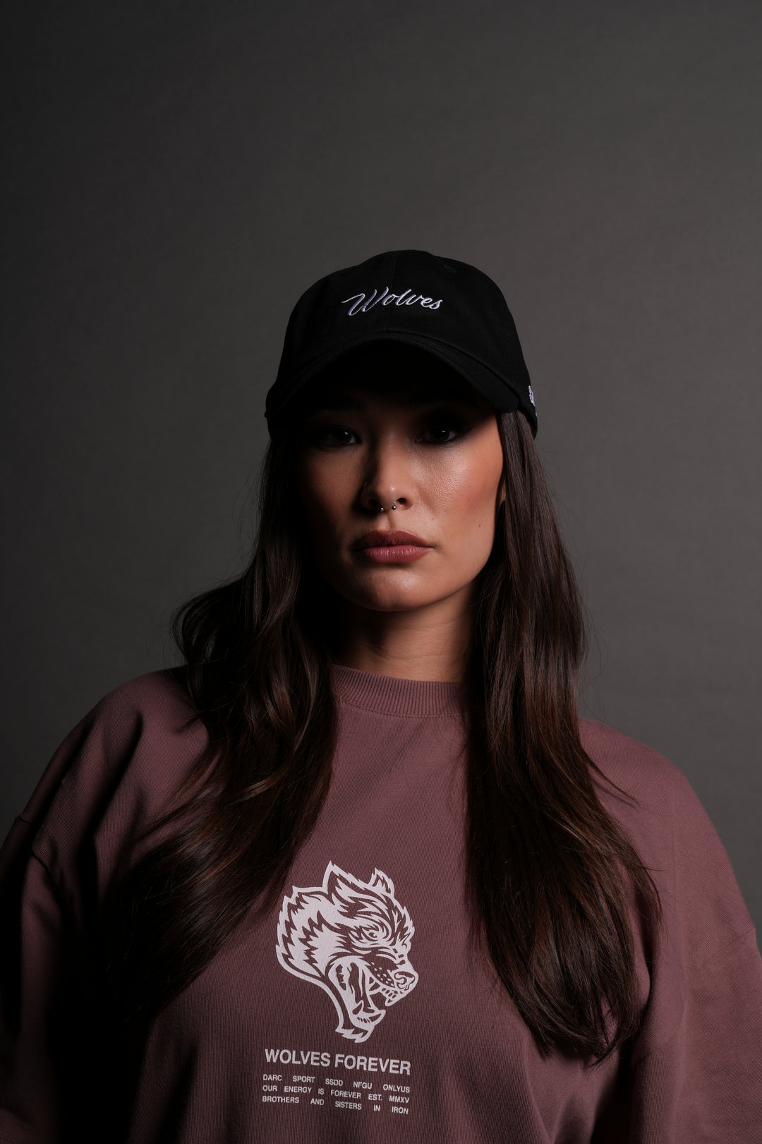 She Wolves V2 Dad Hat in Black